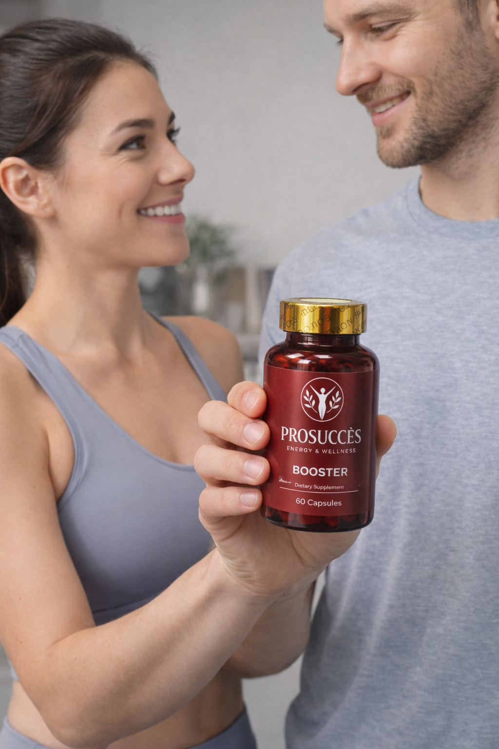 PROSUCCÈS Energy & Wellness Booster – Natural Energy & Vitality Support (60 Capsules)