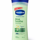 Vaseline Intensive Care Aloe Soothe Body Lotion – 48H Moisture with Pure Aloe (400 ml)
