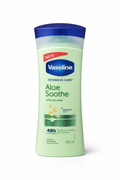 Vaseline Intensive Care Aloe Soothe Body Lotion – 48H Moisture with Pure Aloe (400 ml)