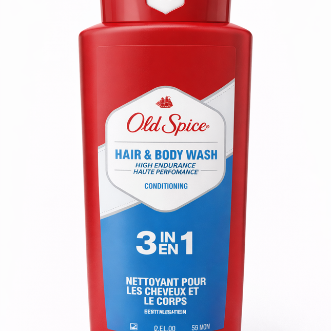 Old Spice Hair &amp; Body Wash 3-in-1 – High Endurance Conditioning