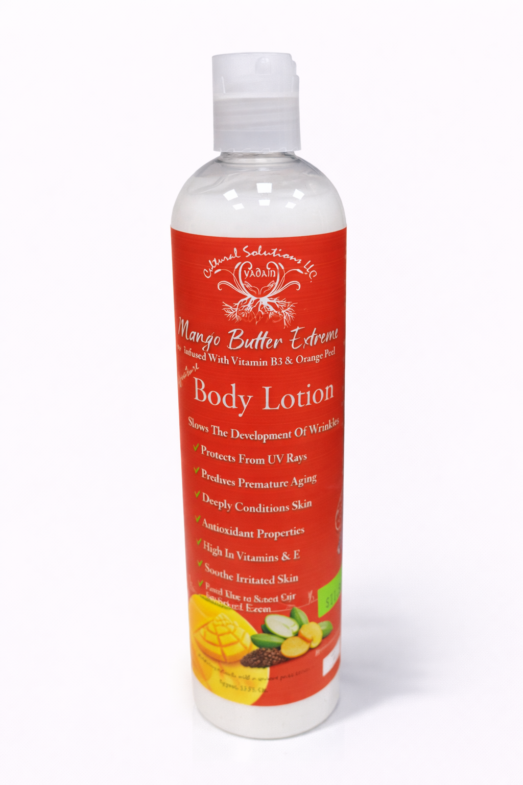 Mango Butter Extreme Body Lotion – With Vitamin B3 &amp; Orange Peel