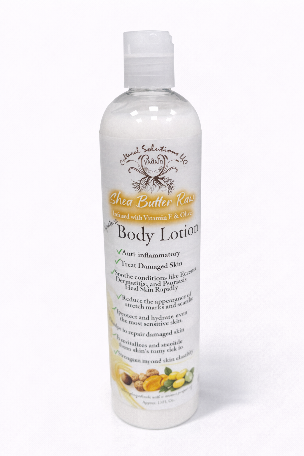 Shea Butter Raw Body Lotion – Infused with Vitamin E &amp; Olive Oil