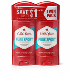 Old Spice Pure Sport – Twin Pack Antiperspirant & Deodorant (High Endurance)