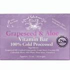 Grapeseed & Aloe Vitamin Bar — 100% Cold Processed