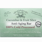 Cucumber & Fruit Slice Anti-Aging Bar — 100% Cold Processed