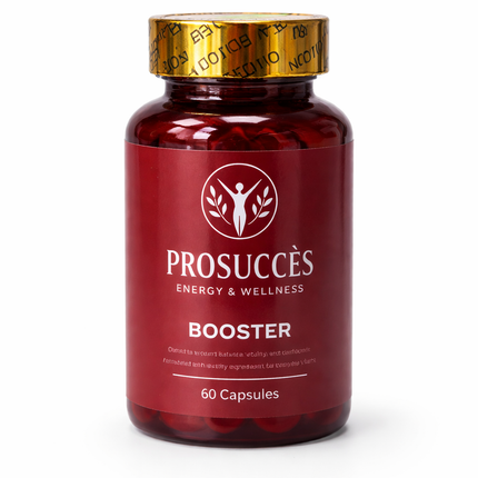 PROSUCCÈS Energy & Wellness Booster – Natural Energy & Vitality Support (60 Capsules)