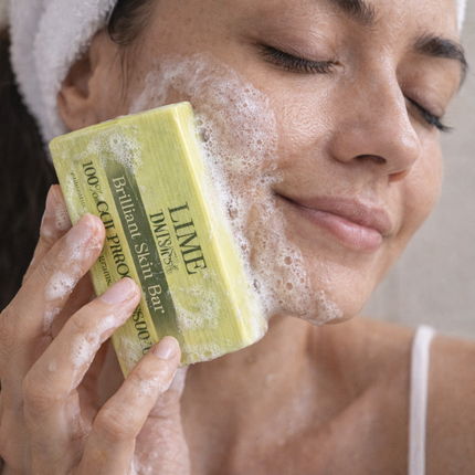 LIME Brilliant Skin Bar Soap